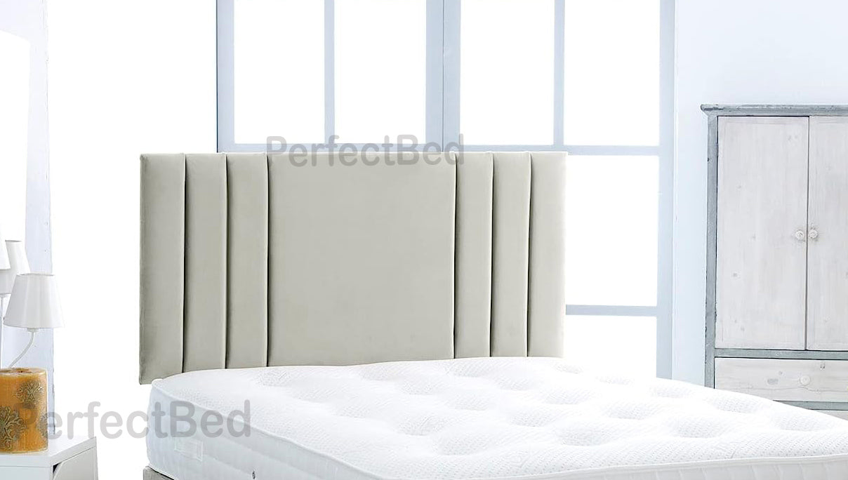 Chloe Plush Divan Bed with Headboard